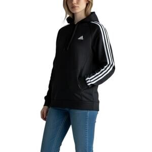 Adidas 3 Stripes Pullover Sweater - L